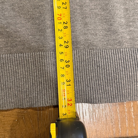 Lands' End Men's Dark Gray Crewneck Sweater 2XLT - Picture 6 of 9